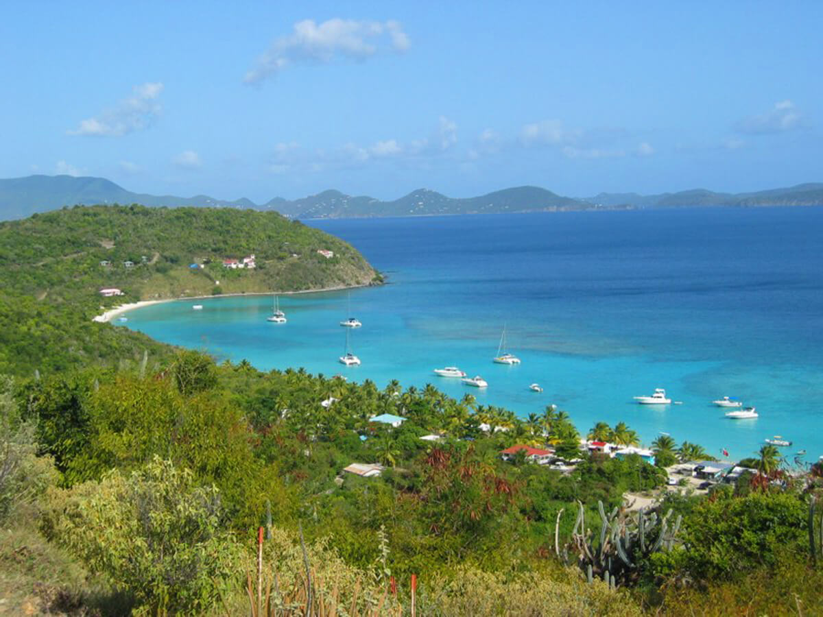 Jost Van Dyke's beautiful harbor