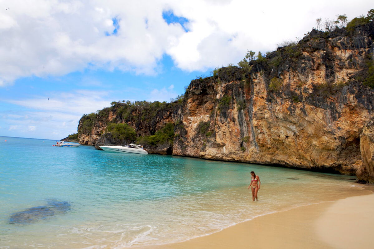 Every beach is beautiful in the Caribbean