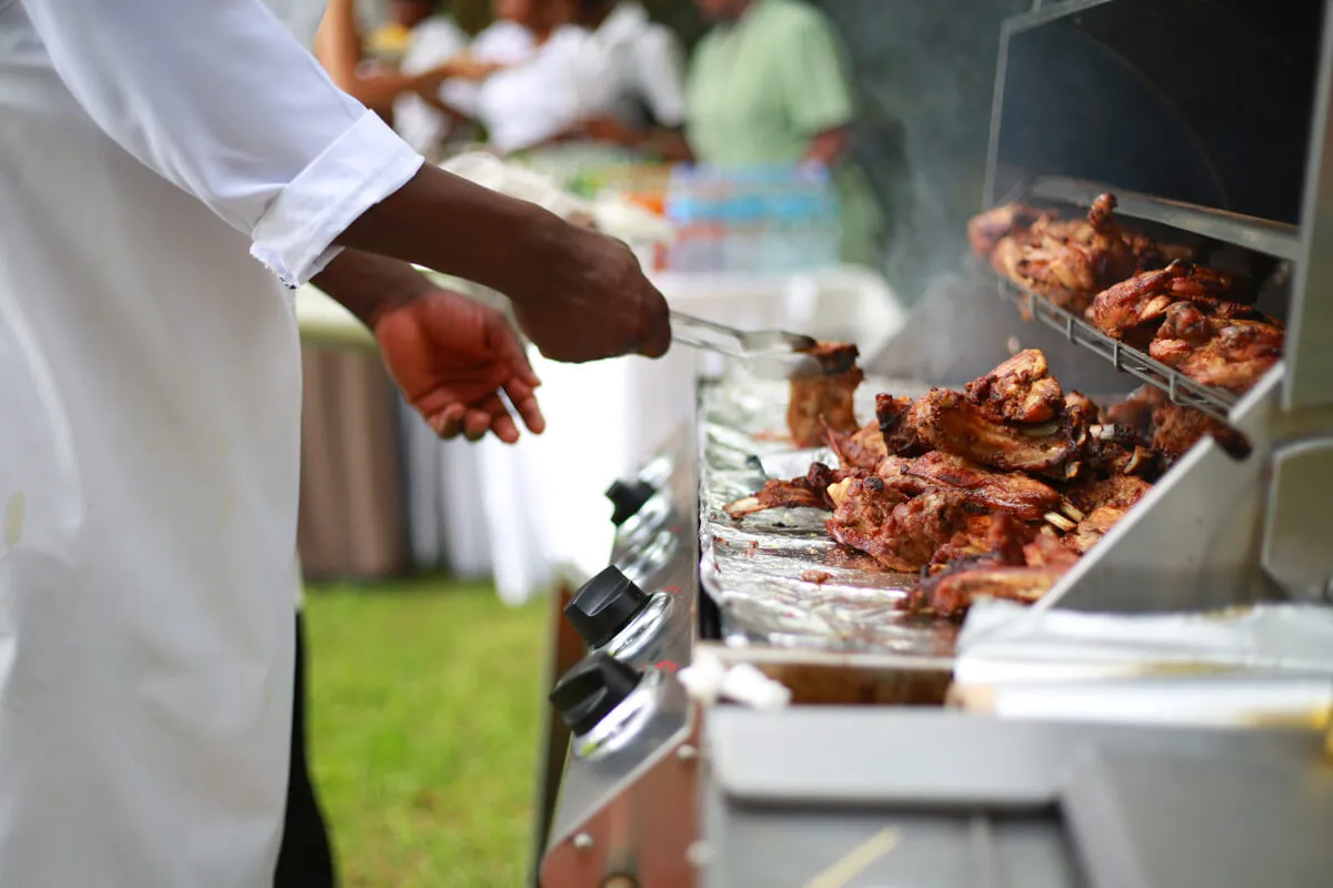 Freshly grilled fare from your personal cook