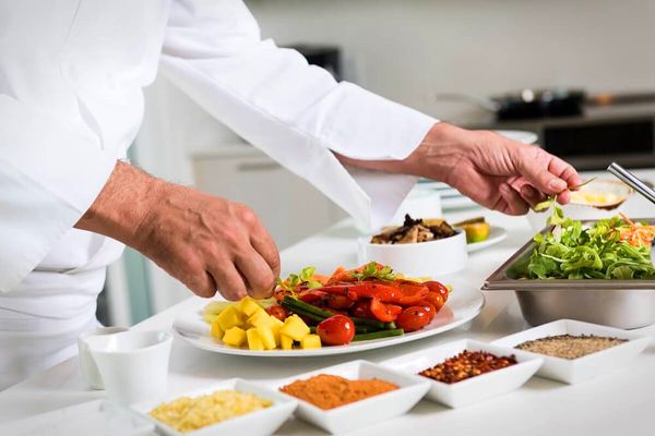 In-room chef service and fine dining at Sailrock Resort.