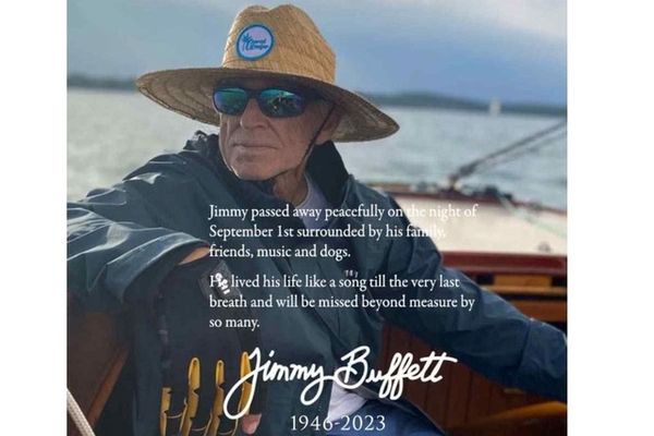 “Some of it’s magic and some of it’s tragic but I had a good life all the way.” — Jimmy Buffett