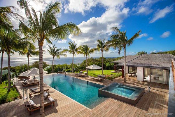 Maison Blanc Bleu Villa - St Barts - Well designed for families and groups of friends.
