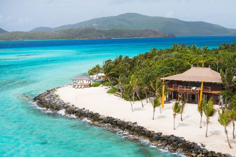 Indulge in pure luxury on Necker Island, the private paradise owned by Sir Richard Branson in the British Virgin Islands.