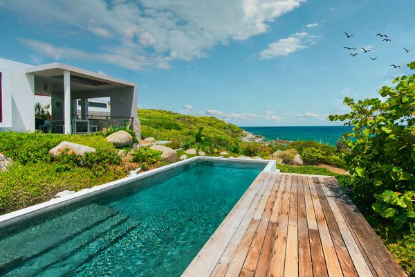 Bayhouse Villa is located on Virgin Gorda in the British Virgin Islands