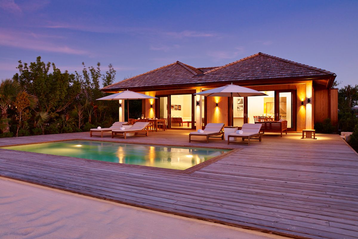 Beach side patio/deck