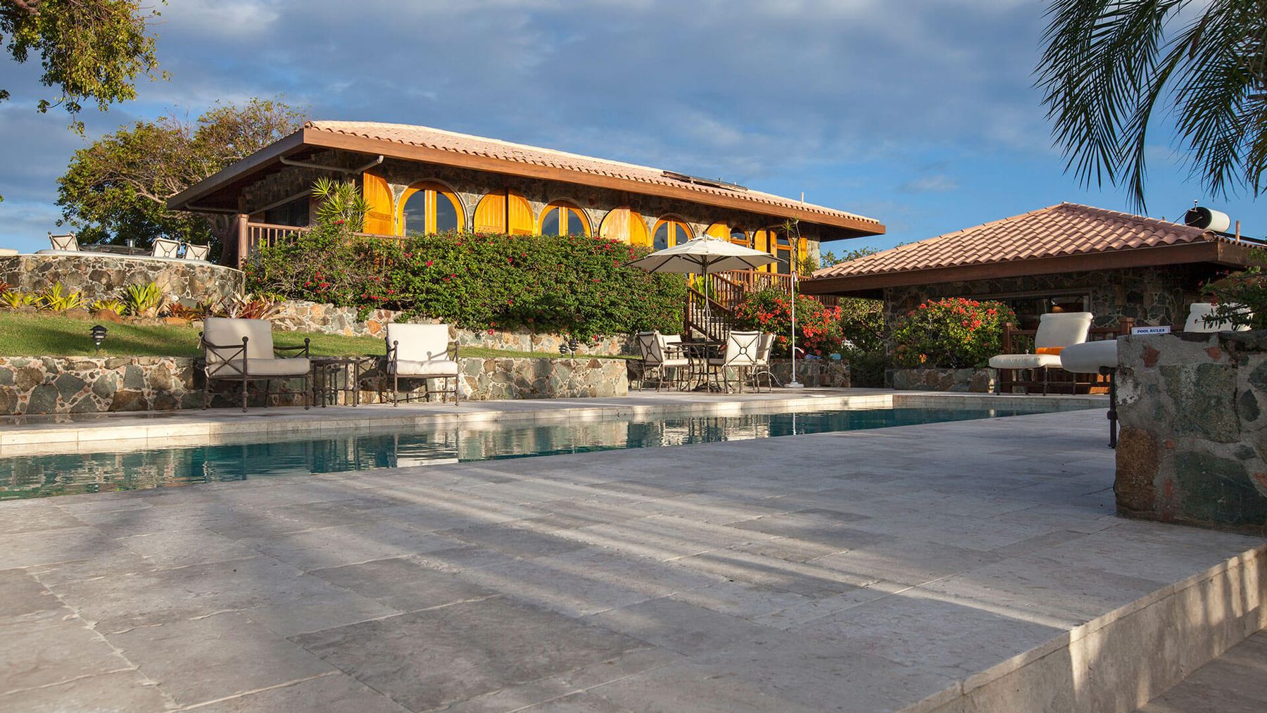 The villa