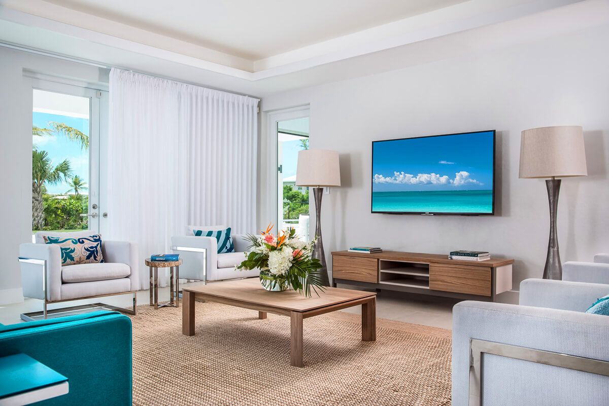 Comfortable seating area
