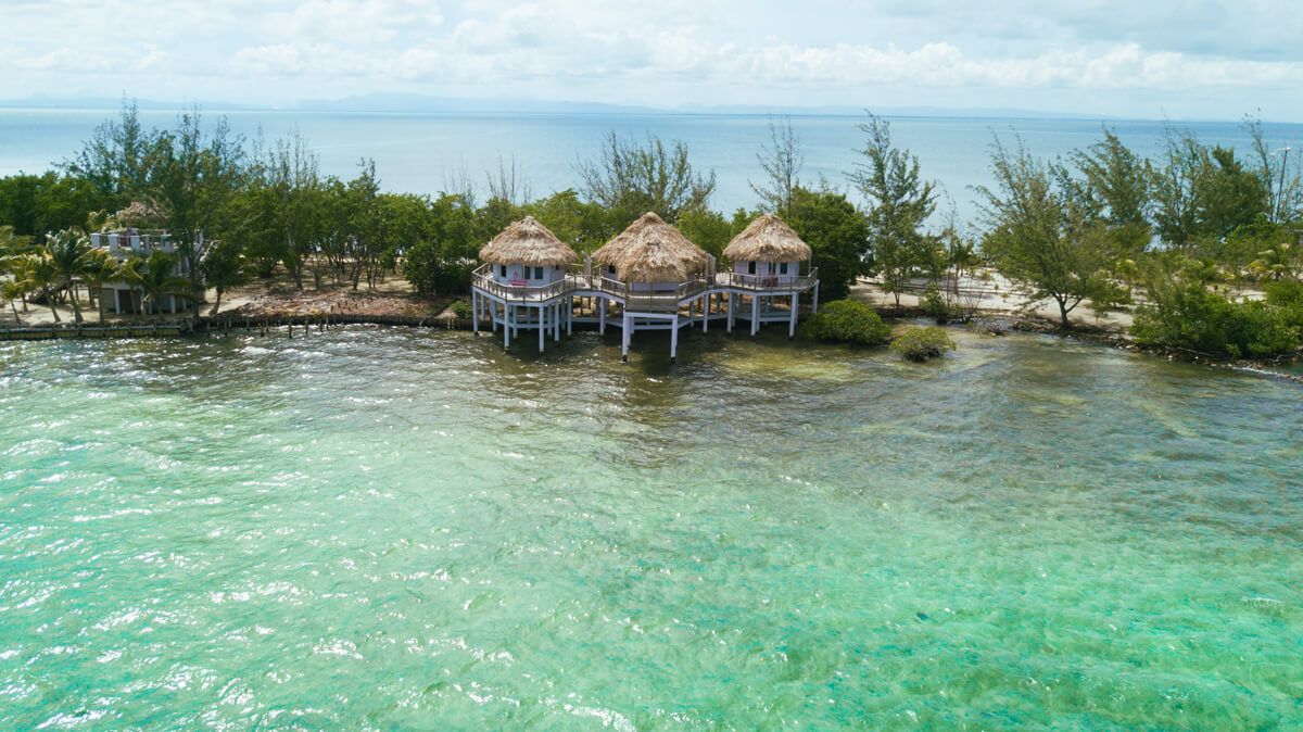 Thatch Caye villa photo.