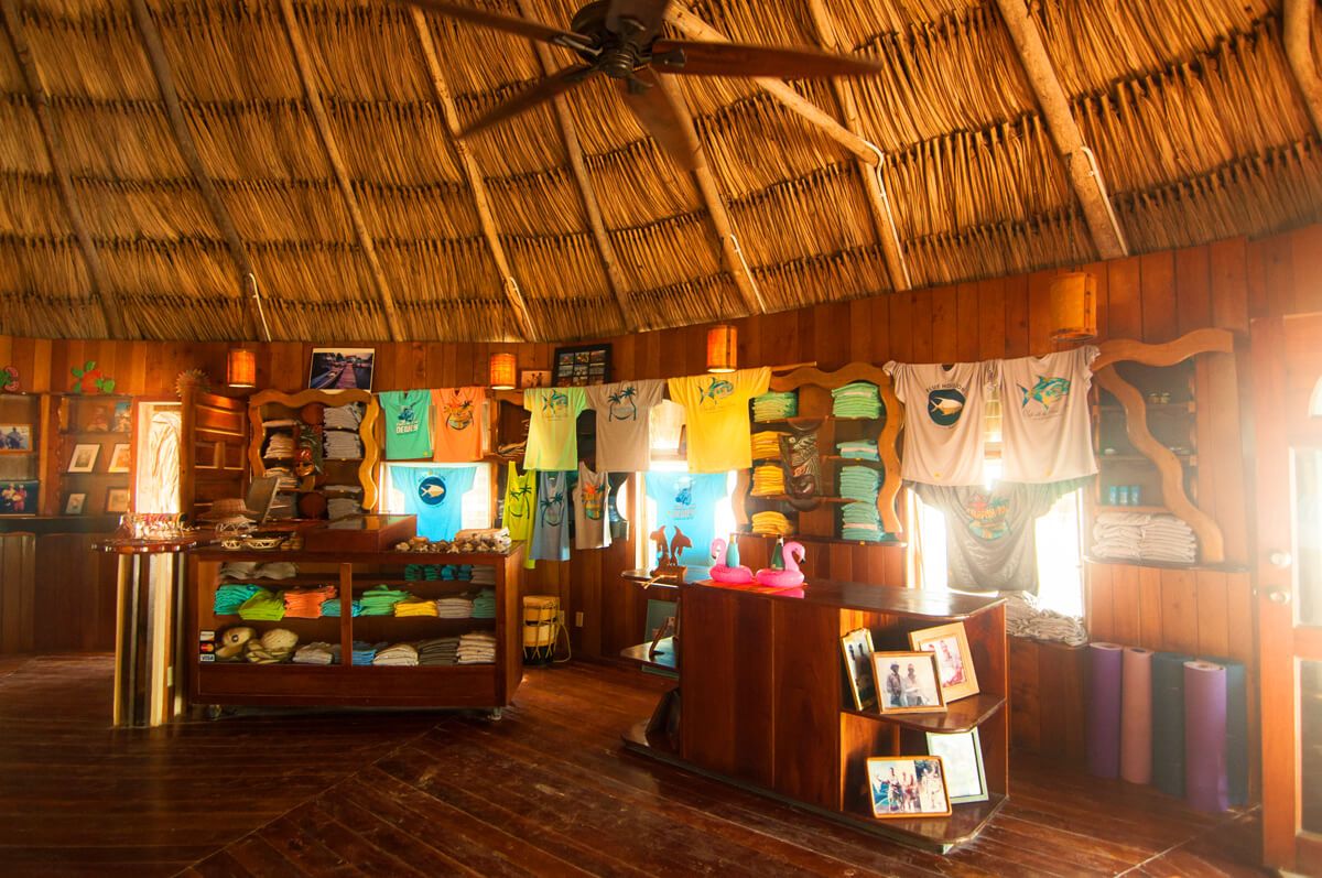 Thatch Caye villa photo.