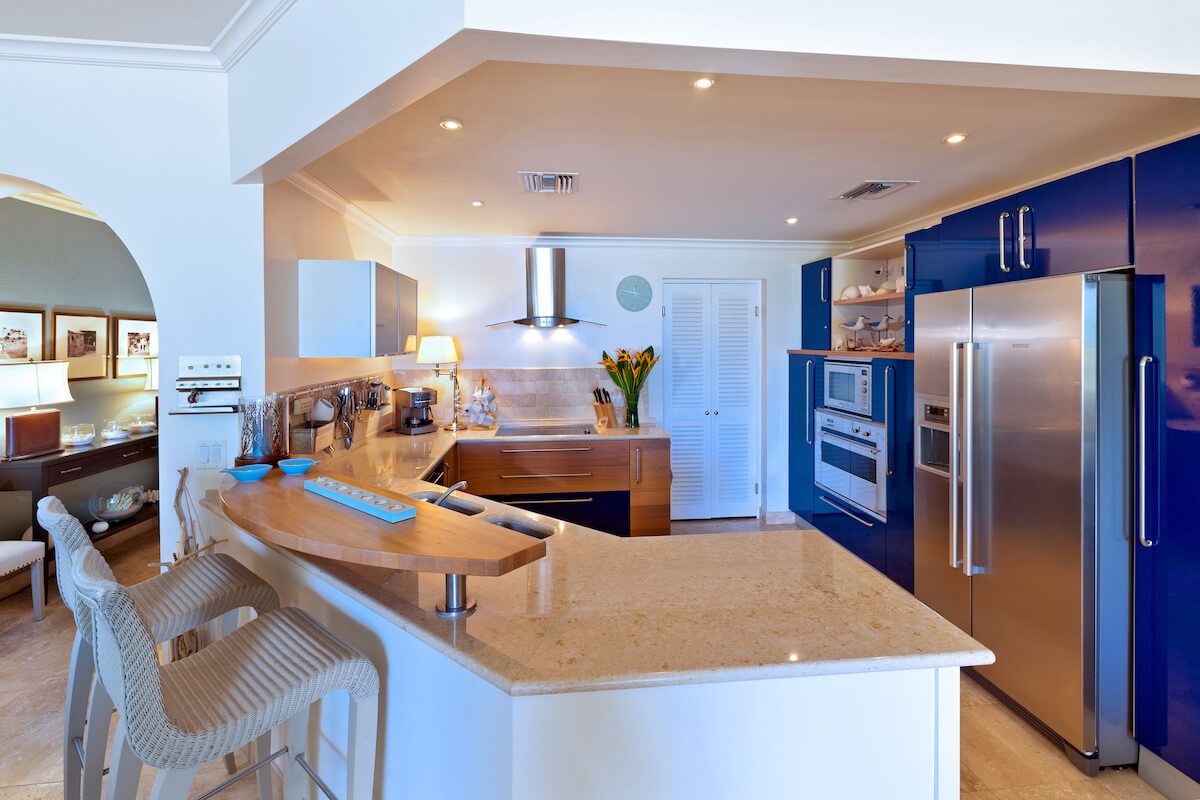 Well-equipped kitchen
