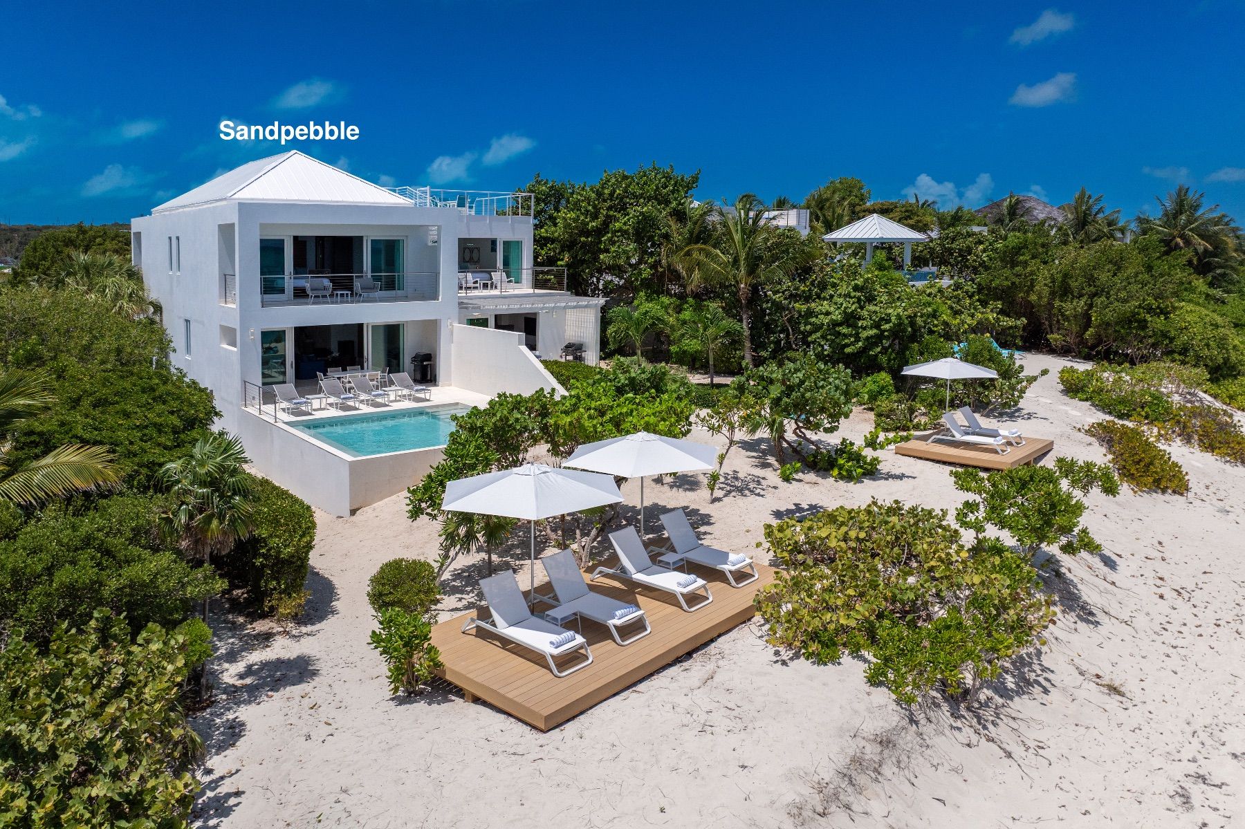 Sandpebble villa photo.