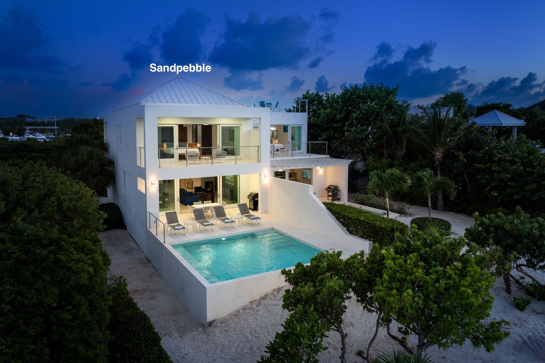 Sandpebble villa photo.