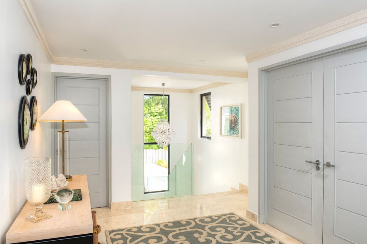 Stairway landing
