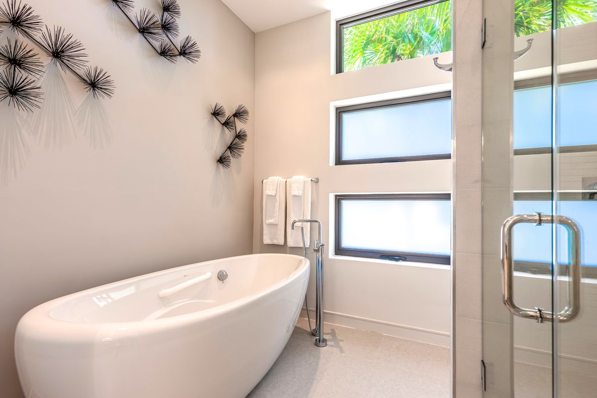 Master bathroom