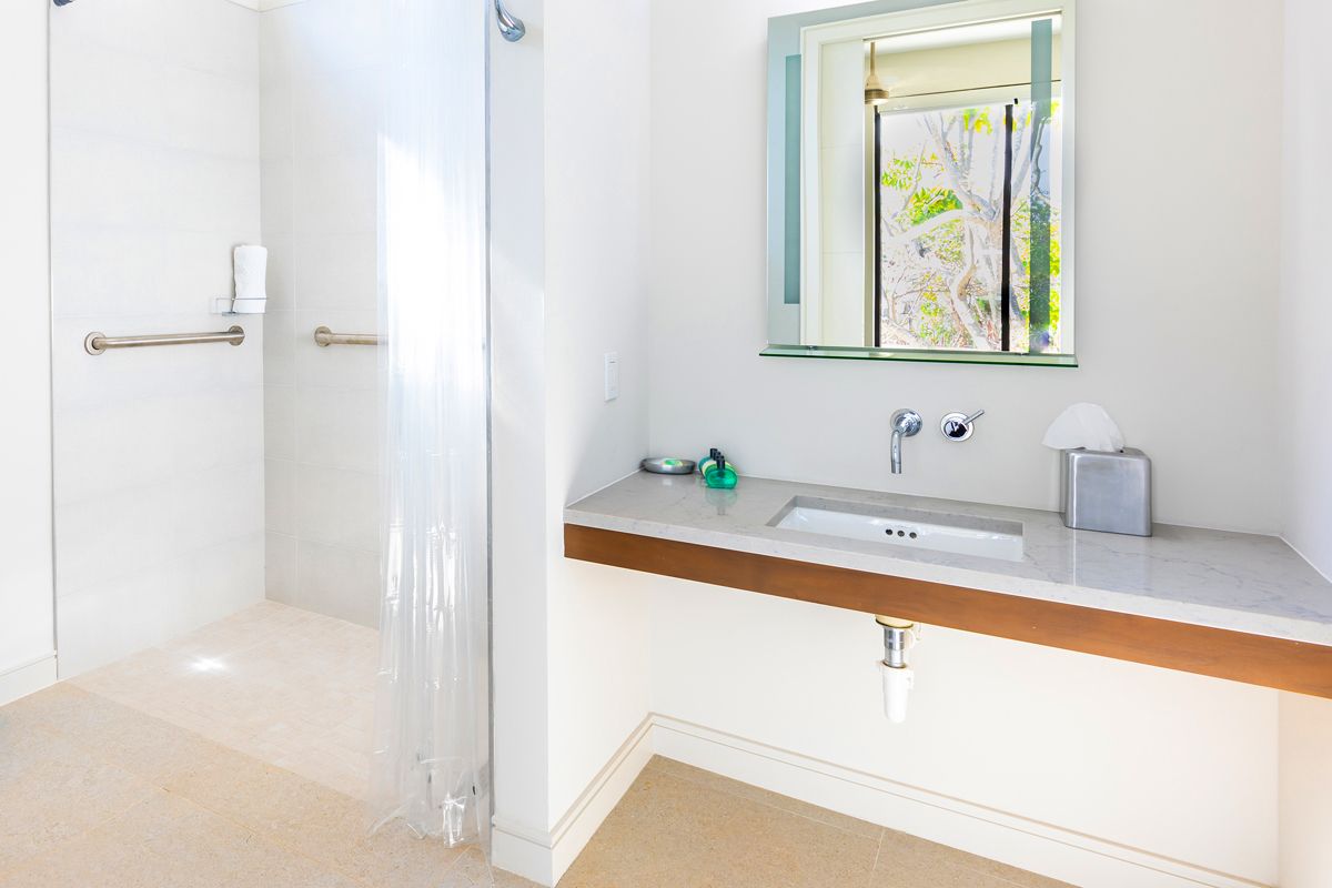 En suite bathroom