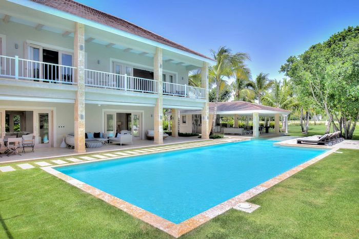 Mandala Villa is located right on the La Cana Golf Course