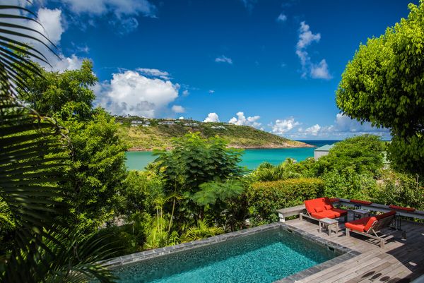Plumeria's House Villa looks over Marigot Bay