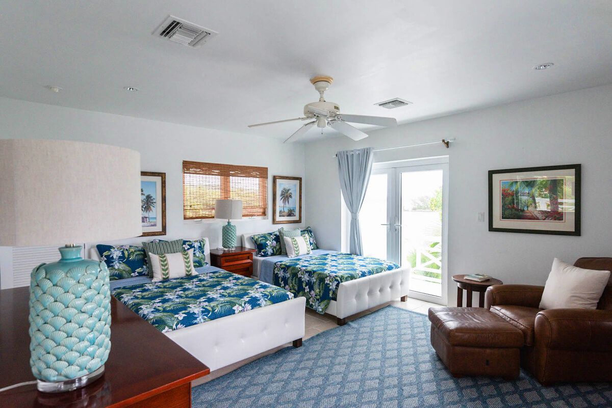 Cottage double bedded bedroom