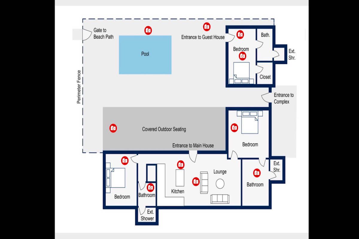 Villa floor plan