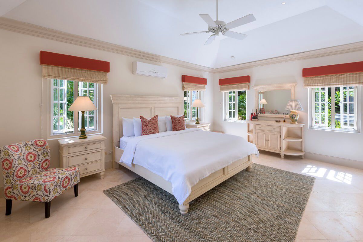 The master king bedroom