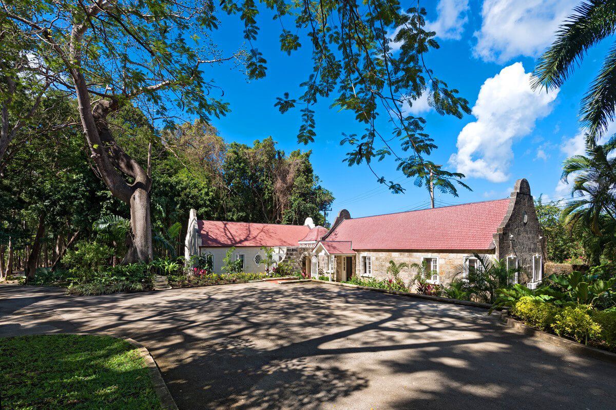 Driveway entrance