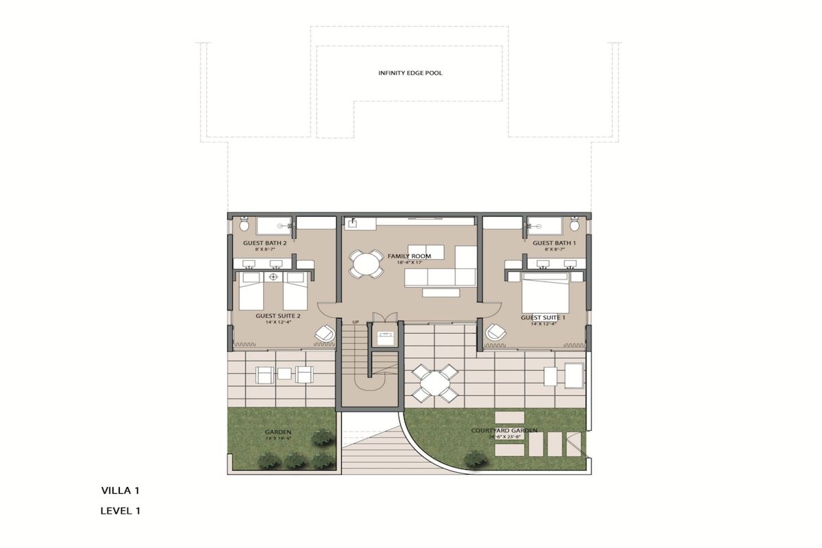 Hyperion - level one - floor plan
