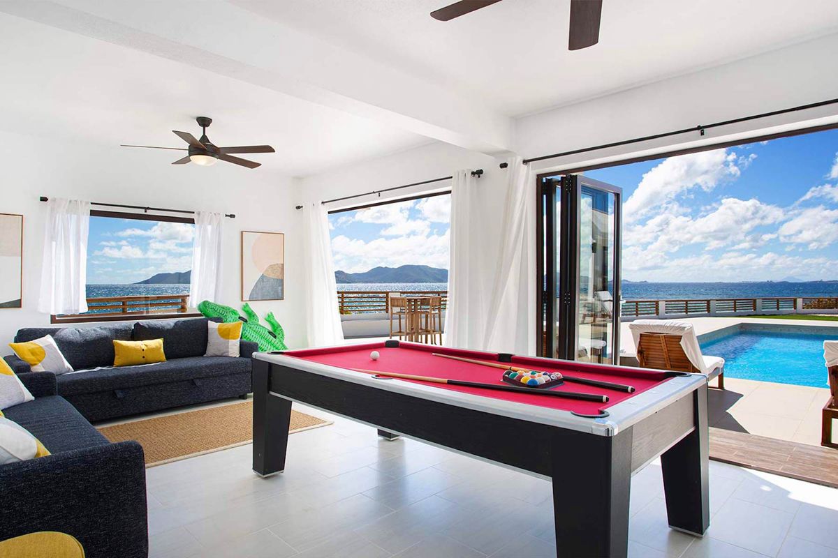 Guest house games room