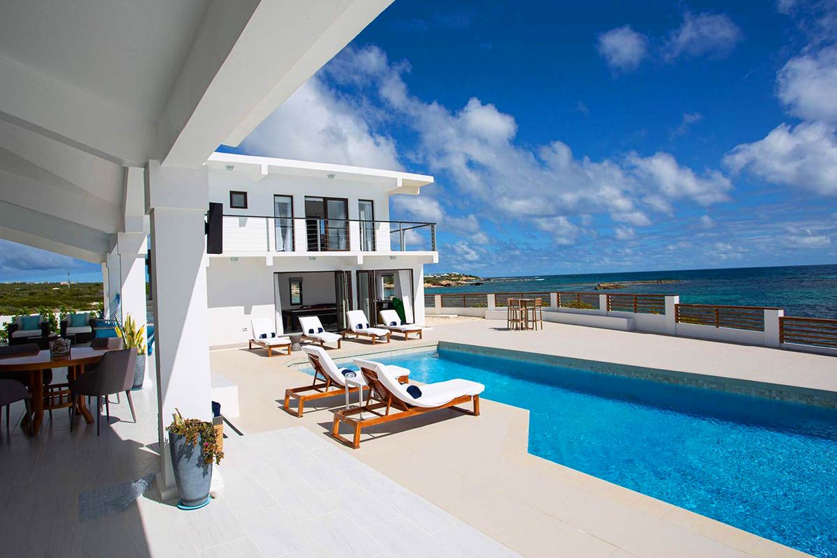 Patio and sun deck