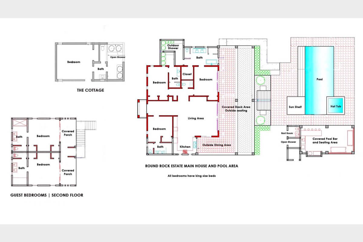 Round Rock Villa floor plan