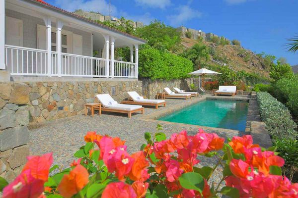Gustavia Views Villa lives up to its name and more - also boasting a private pool