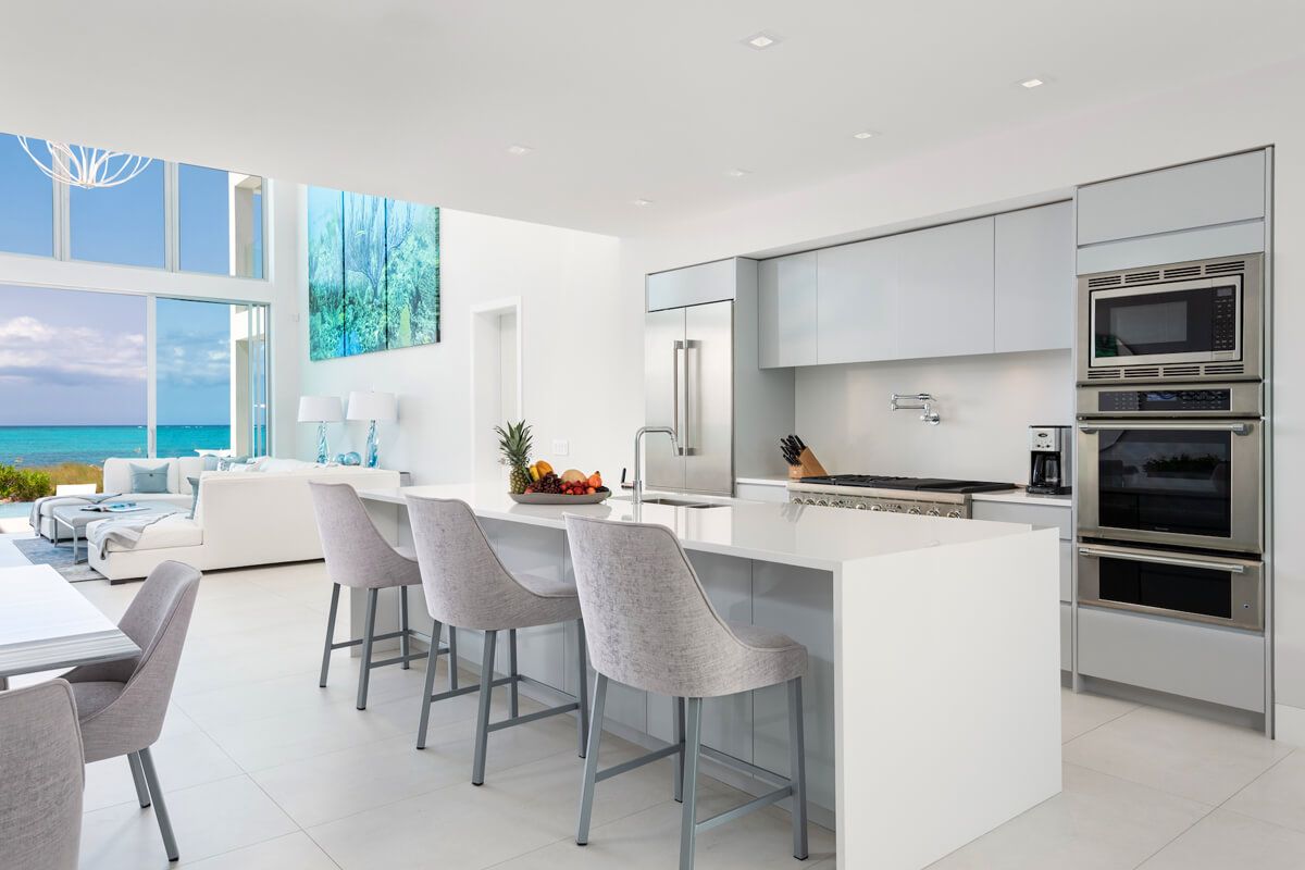 A well-equipped kitchen