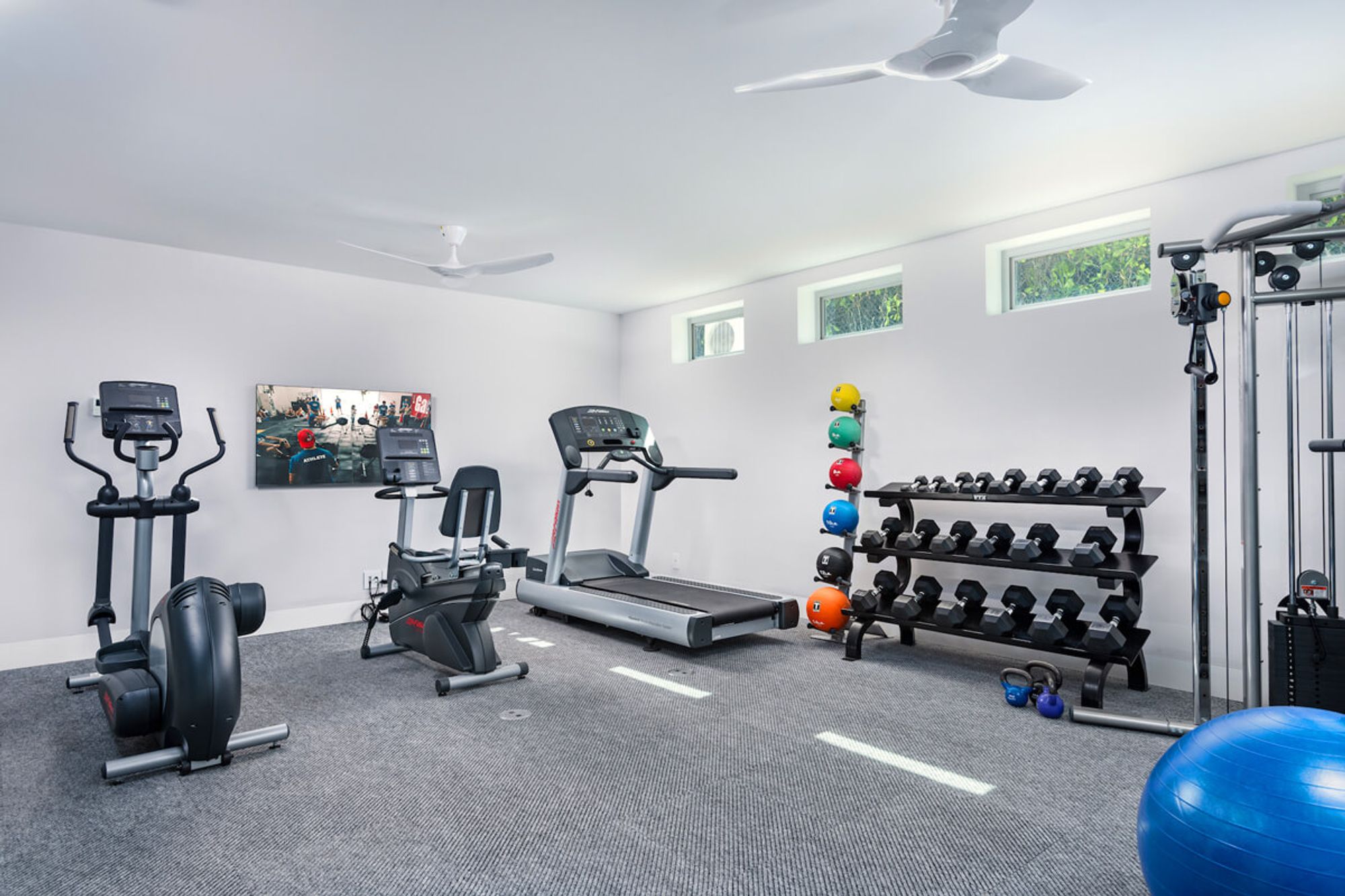 Fitness room at Seaclusion