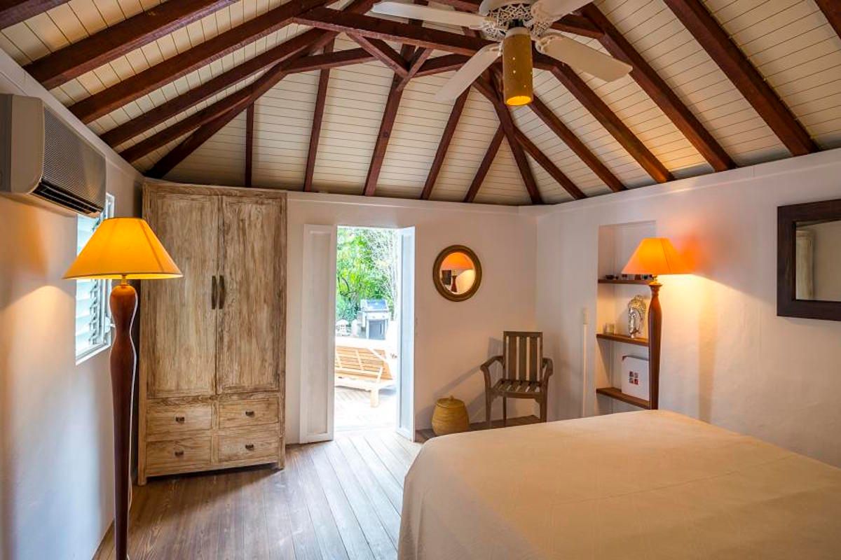Bedroom has exterior access