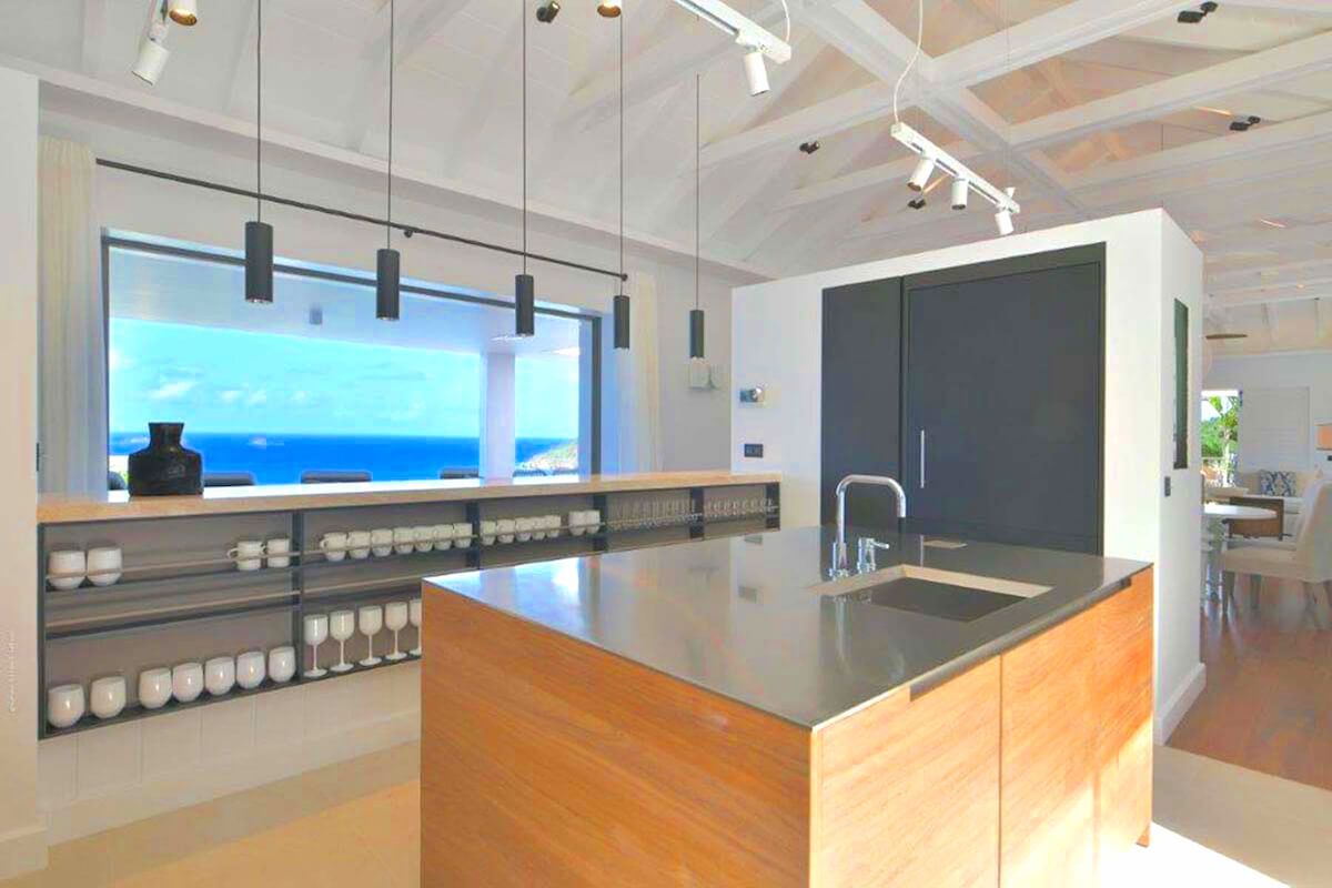 A well-equipped kitchen