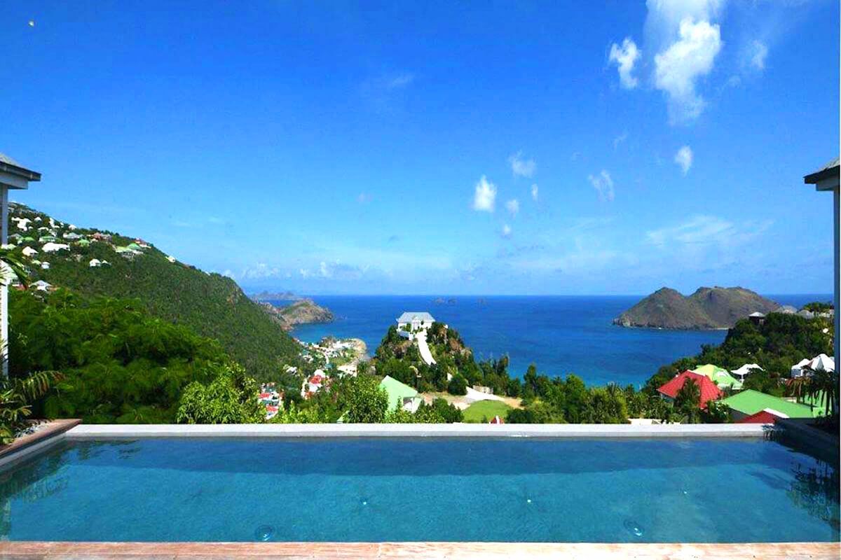 Ocean views from the pool