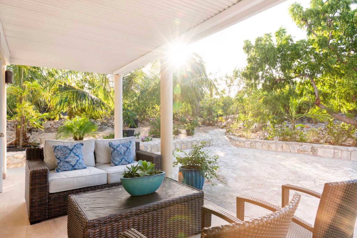 Patio area