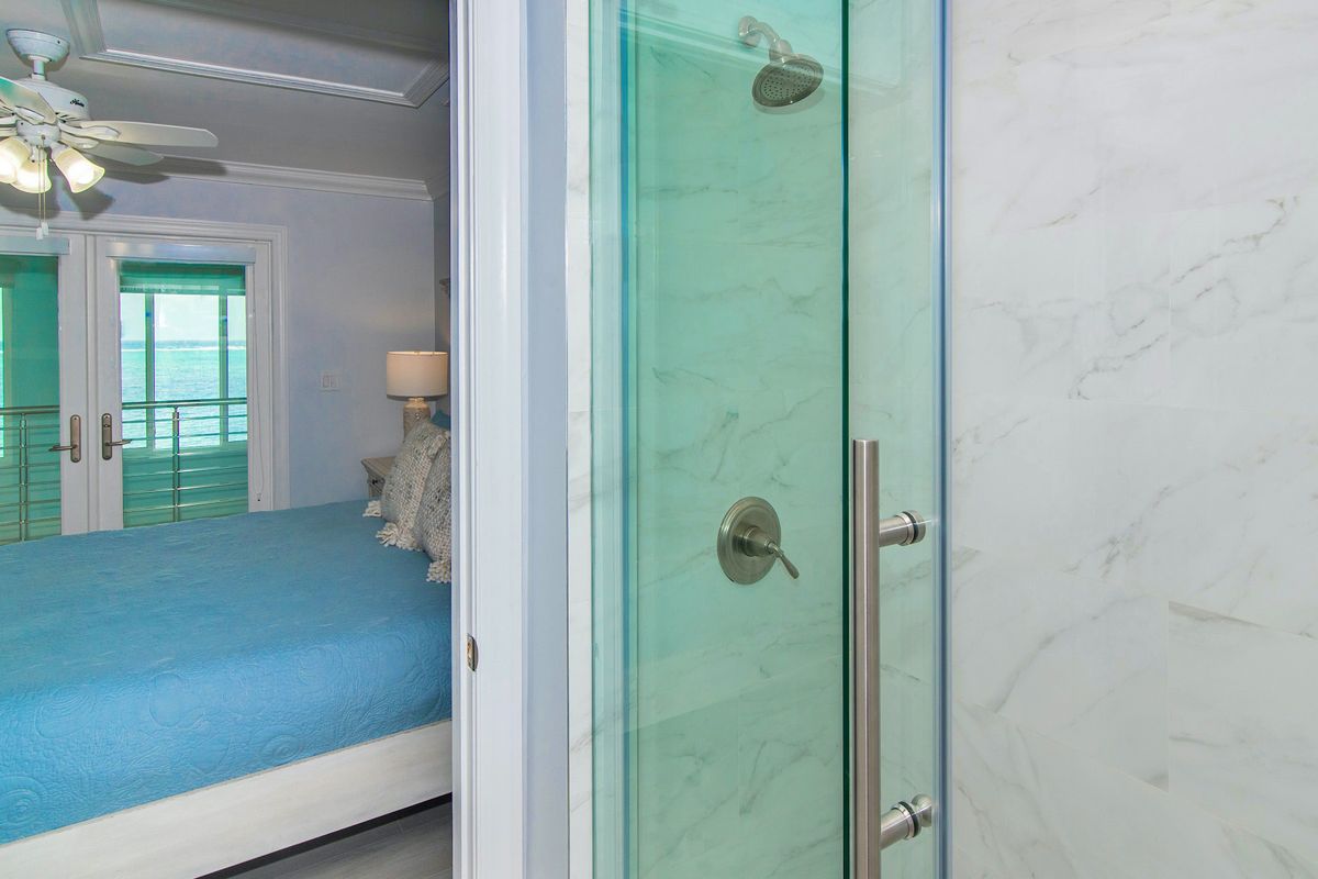 En suite bathroom