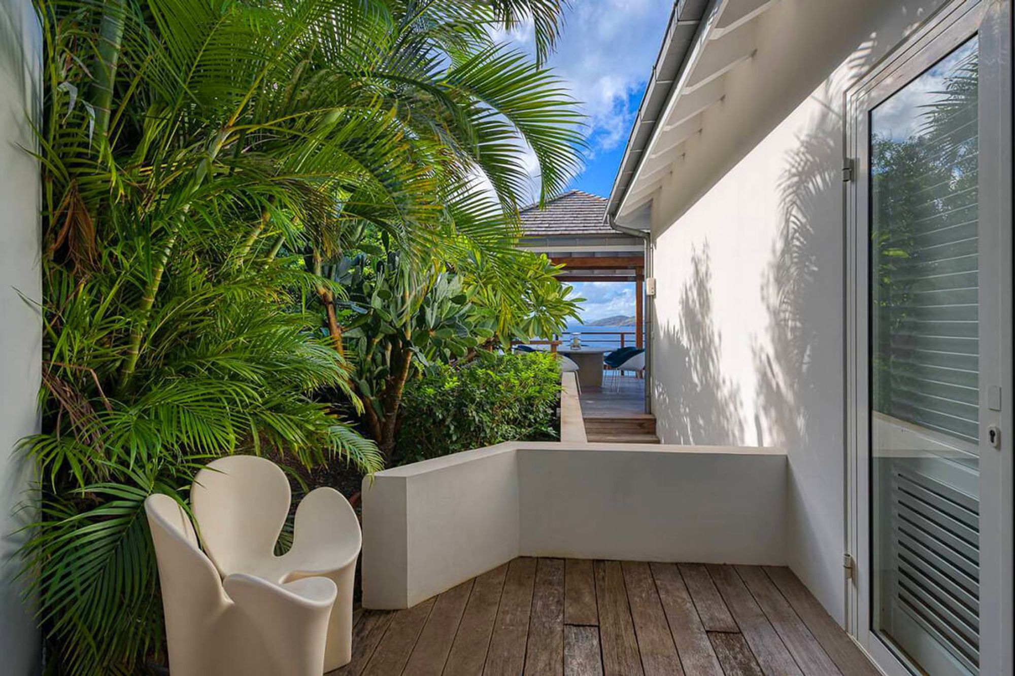 Garden patio