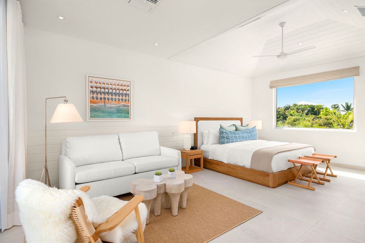 Bedroom at the cottage