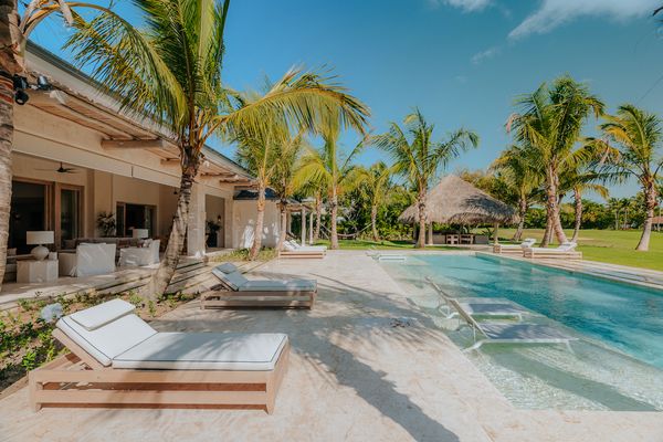 Chez Moi is located in Punta Cana on the golf course and with beachfront proximity