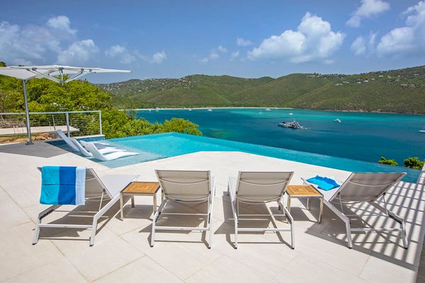 Eternity Villa Estate is located in a gated community overlooking Magens Bay Beach 