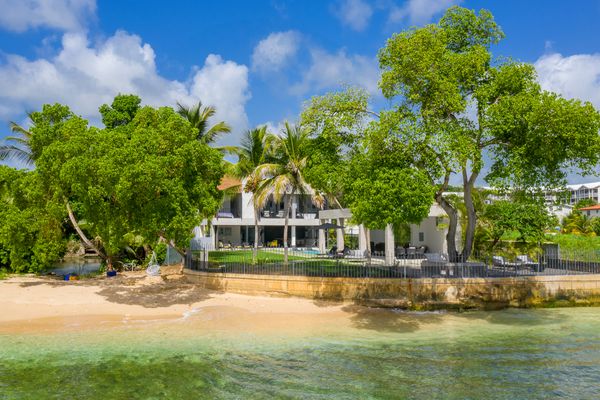 Onyx Villa is located beachfront in Thunder Bay Barbados