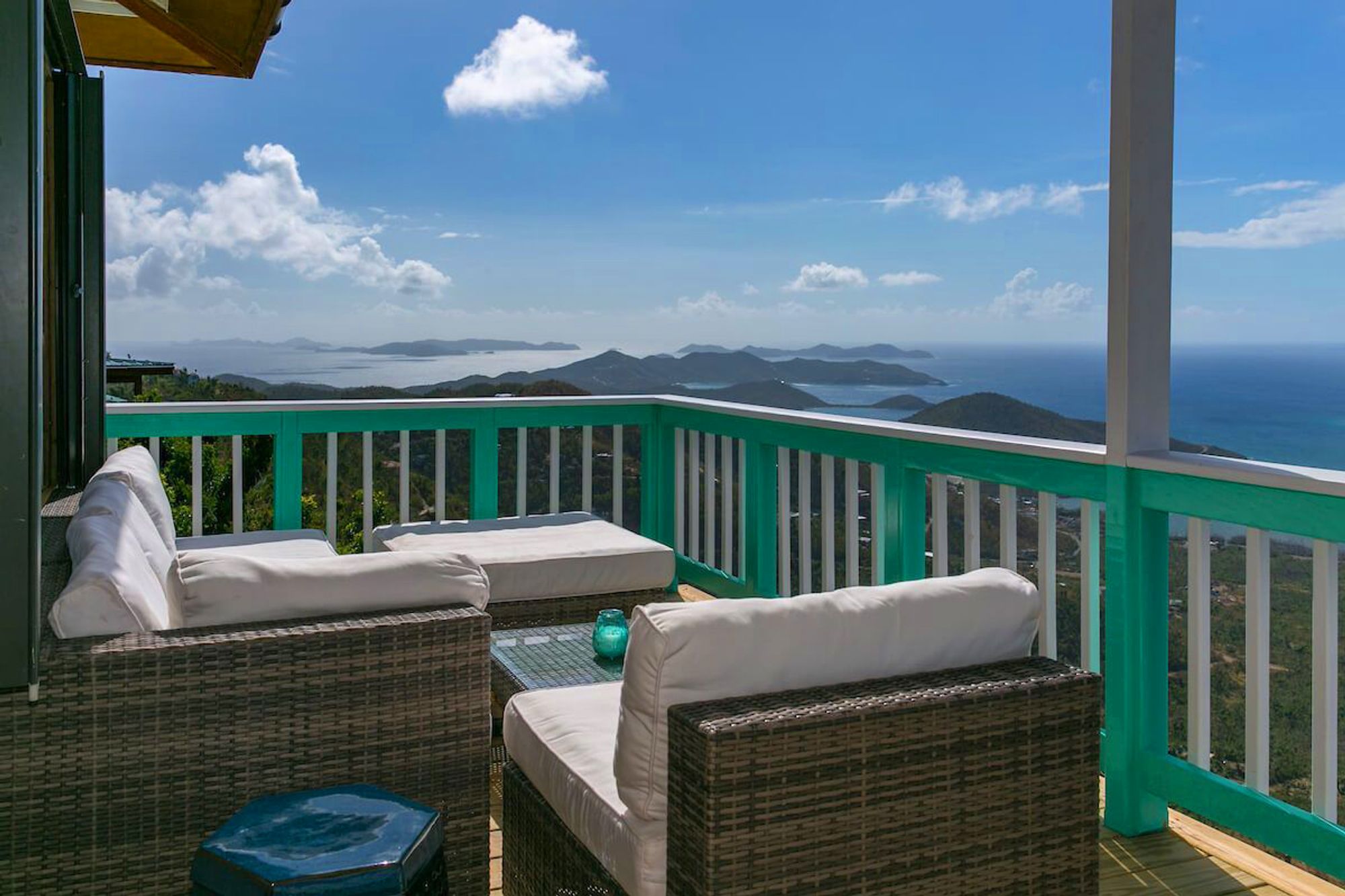 Balcony patio seating