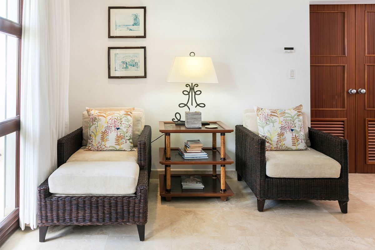 Sitting area in the third bedroom