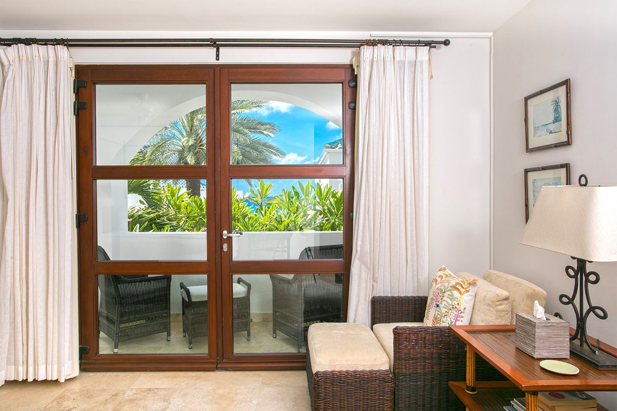 Sitting area in the third bedroom