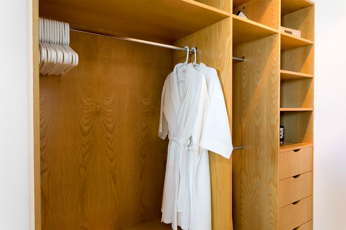 Spacious closet