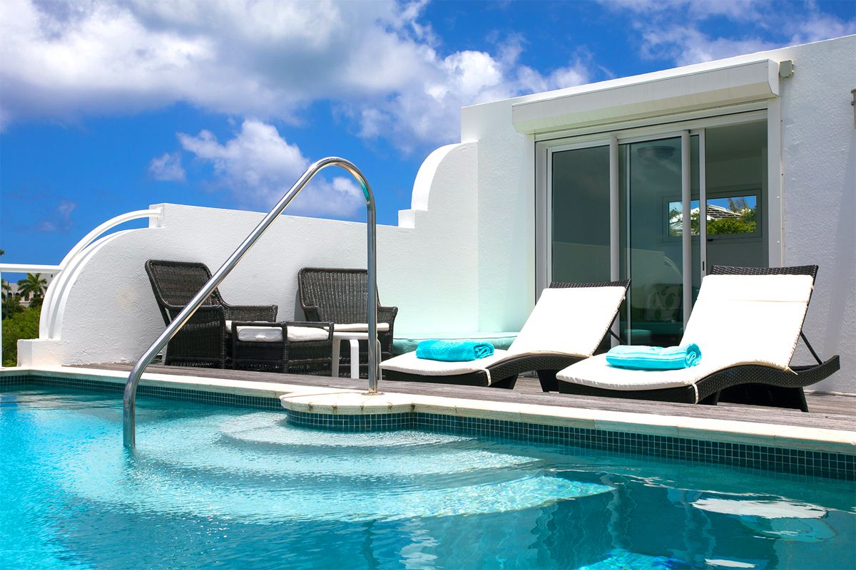 Step entry pool