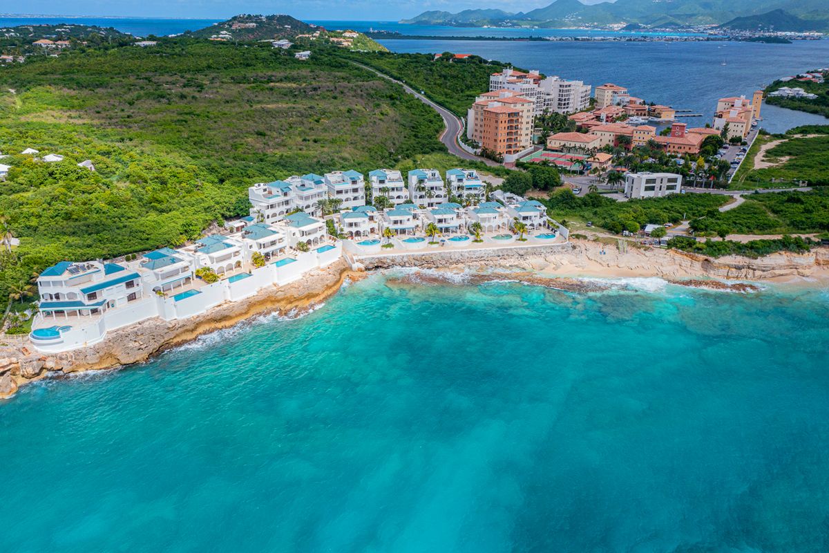 Aerial view of the Shore Point complex