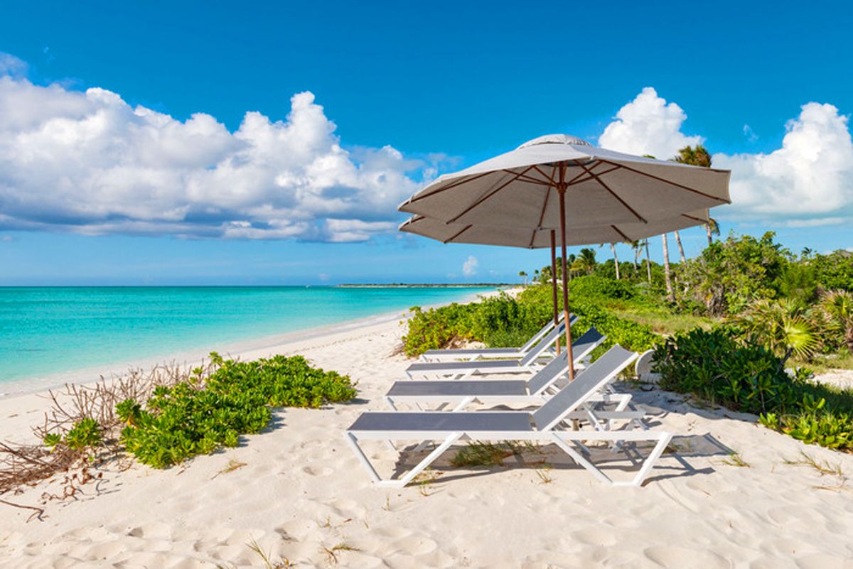 Beachside lounging