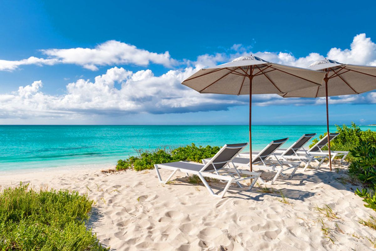 Beachside lounging
